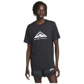 Kort�rmet T-shirt til M�nd Nike Sort