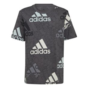 B�rne Kort�rmet T-shirt Adidas HP0819 Sort