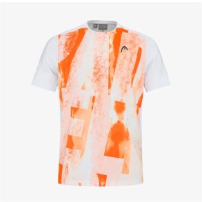 Kort�rmet T-shirt til M�nd Head Orange