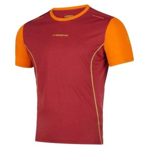 Kort�rmet T-shirt til M�nd La Sportiva P71320208 Brun