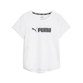 Kort�rmet T-shirt til Kvinder Puma 523844 02 Hvid