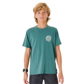 B�rne Kort�rmet T-shirt Rip Curl 021BTE-3136 Bl�