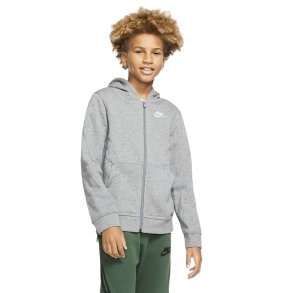 Sportsjakke til b�rn Nike Sportswear Club Lysegr�