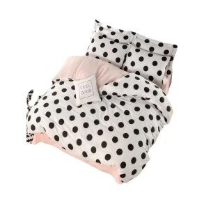 Dynebetr�k s�t Hvid Seng 200 3 Dele