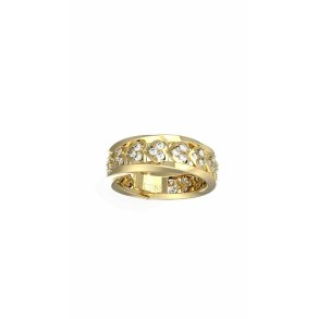 Ring til kvinder Guess JUBR04605JWYG52 12 Gylden