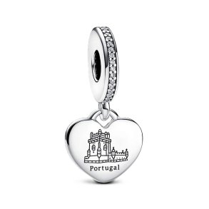 Perler til kvinder Pandora 792017CZ_E028 Slvfarvet