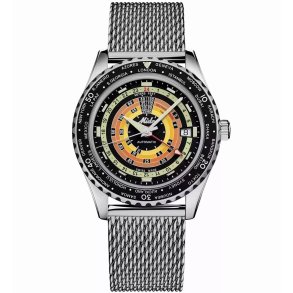 Dameur Mido OCEAN STAR DECOMPRESSION WORLDTIMER Slvfarvet