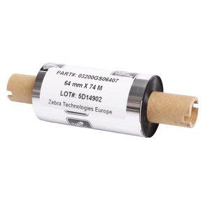 Termisk overfrselsbnd Zebra 3200 Wax/Resin (12 enheder)