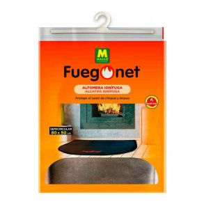 Tppe Massó Brandsikker Halvcirkel (80 x 50 cm)