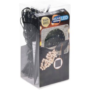 LED guirlande Lifetime 10 m Varm hvid 2 m Solar