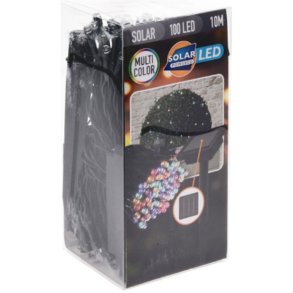 LED guirlande Lifetime 12 m Multifarvet Solar