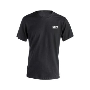Kort�rmet T-shirt til M�nd EDM Sort