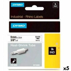Lamineret tape til mrkningsmaskiner Dymo Rhino ID1-9 1,5 m 9 mm (5 enheder)