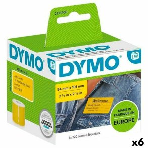Printer labels Dymo Label Writer Gul 220 Dele 54 x 7 mm (6 enheder)