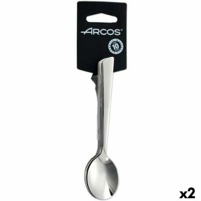 Kaffeskeer Arcos Toscana Slvfarvet Rustfrit stl (2 enheder)