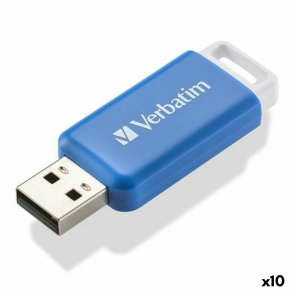 USB-stik Verbatim V DataBar Bl Sort 64 GB