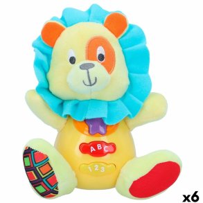Bamse med Lyd Winfun Lve 15 x 15 x 9 cm (6 enheder)