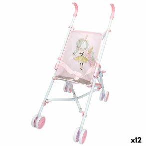 Stol til Dukker Colorbaby Adventure 28 x 56 x 42 cm 12 enheder