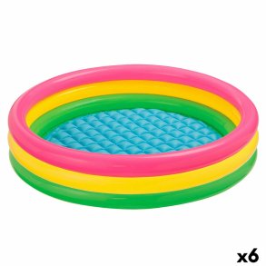 Oppustelig Pool til Brn Intex Sunset Ringe 275 L 147 x 33 x 147 cm (6 enheder)
