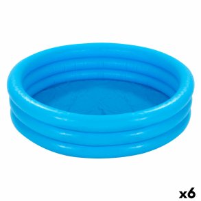 Oppustelig Pool til Brn Intex Bl Ringe 581 L 168 x 40 cm (6 enheder)
