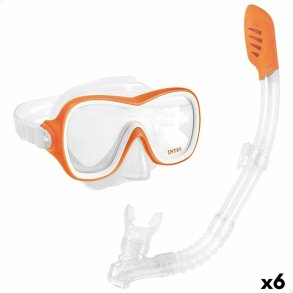 Snorkel beskyttelsesbriller og rr Intex Wave Rider Orange