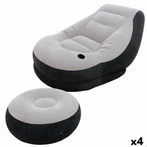 Oppustelige lnestol Intex ULTRA LOUNGE 99 x 76 x 130 cm (4 enheder)