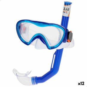 Snorkel beskyttelsesbriller og rr AquaSport Brns