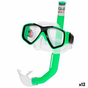 Snorkel beskyttelsesbriller og rr Colorbaby Aqua Sport Brns (12 enheder)
