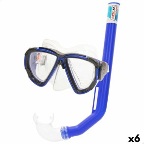 Snorkel beskyttelsesbriller og rr Colorbaby Aqua Sport Voksne (6 enheder)