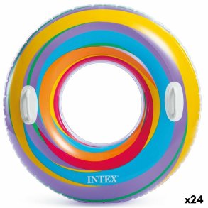 Oppustelig flydende donut Intex  91 cm 91 x 22 x 91 cm (24 enheder)