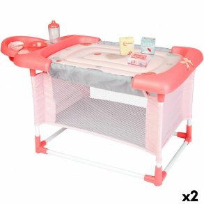 Puslebord til Dukker Colorbaby 3-i-1 68 x 32,5 x 34 cm 2 enheder