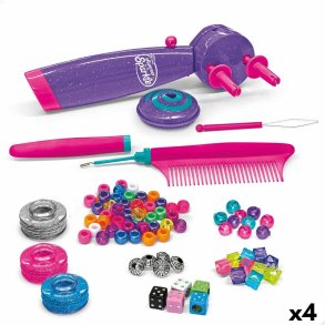 Hairstyle Game Cra-Z-Art Shimmer 'n Sparkle 10 x 20,5 x 6 cm 4 enheder