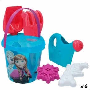St med legetj til stranden Frozen  18 cm (16 enheder)