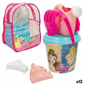 St med legetj til stranden Disney Princess polypropylen 18 x 16 x 18 cm  18 cm (12 enheder)