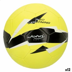 Fodbold John Sports World Star 5  22 cm Syntetisk Lder (12 enheder)