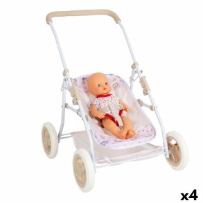 Stol til Dukker Colorbaby Safari 40 x 57 x 49 cm 4 enheder Convertible