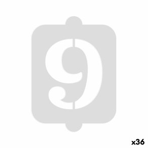 Kage skabelon Algon Tal 9 (36 Enheder)