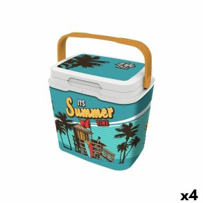 Transportabelt Kleskab Aquapro Summer Time Multifarvet 15 L (4 enheder)