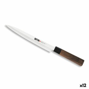 Kkkenkniv Quttin YANAGIBA Takamura Brun Slvfarvet 20 cm (12 enheder)