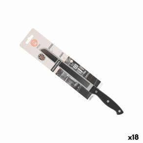 Brdkniv MasterChef 20 cm Sort Slvfarvet (18 enheder)