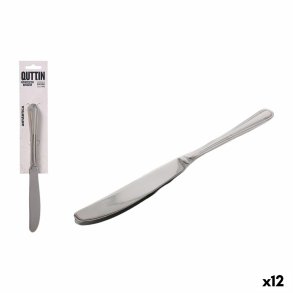 Knivst Quttin Antártica Slvfarvet Rustfrit stl 21,6 x 1,8 cm 2 Dele (12 enheder)