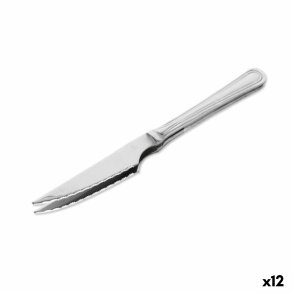 Kdkniv St Quttin Antártica Slvfarvet Rustfrit stl 21,5 x 1,9 cm 2 Dele (12 enheder)