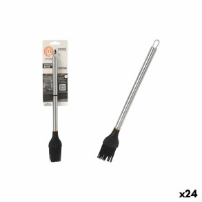 Bagepensel MasterChef Silikone Rustfrit stl 31 cm (24 enheder)