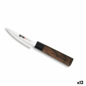 Kkkenkniv Quttin PETTY Takamura Brun Slvfarvet 9 cm (12 enheder)