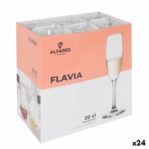 Champagneglas Alfares Flavia 200 ml (24 enheder)
