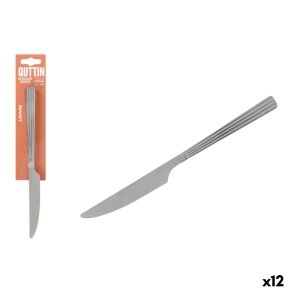 Knivst Quttin LOUVRE Slvfarvet 4,5 mm 23,7 x 2 cm 2 Dele (12 enheder)