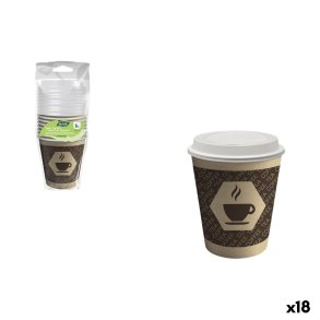 Glass�t Algon Brun Pap 250 ml 8 Dele (18 enheder)