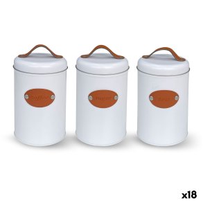 Blik Quttin Hvid Brun Metal (18 enheder)