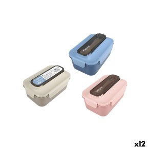 Madkasse ThermoSport Rektangulr 1,5 L (12 enheder)