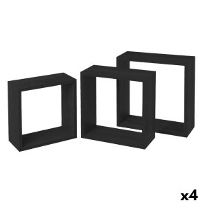 Hylder MobleKit Sort 3 Dele (4 enheder)